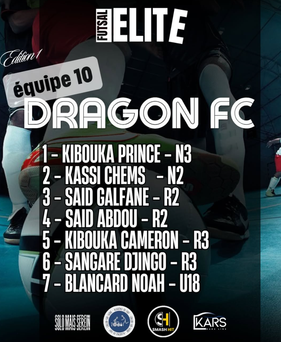Équipe 10 Dragon FC