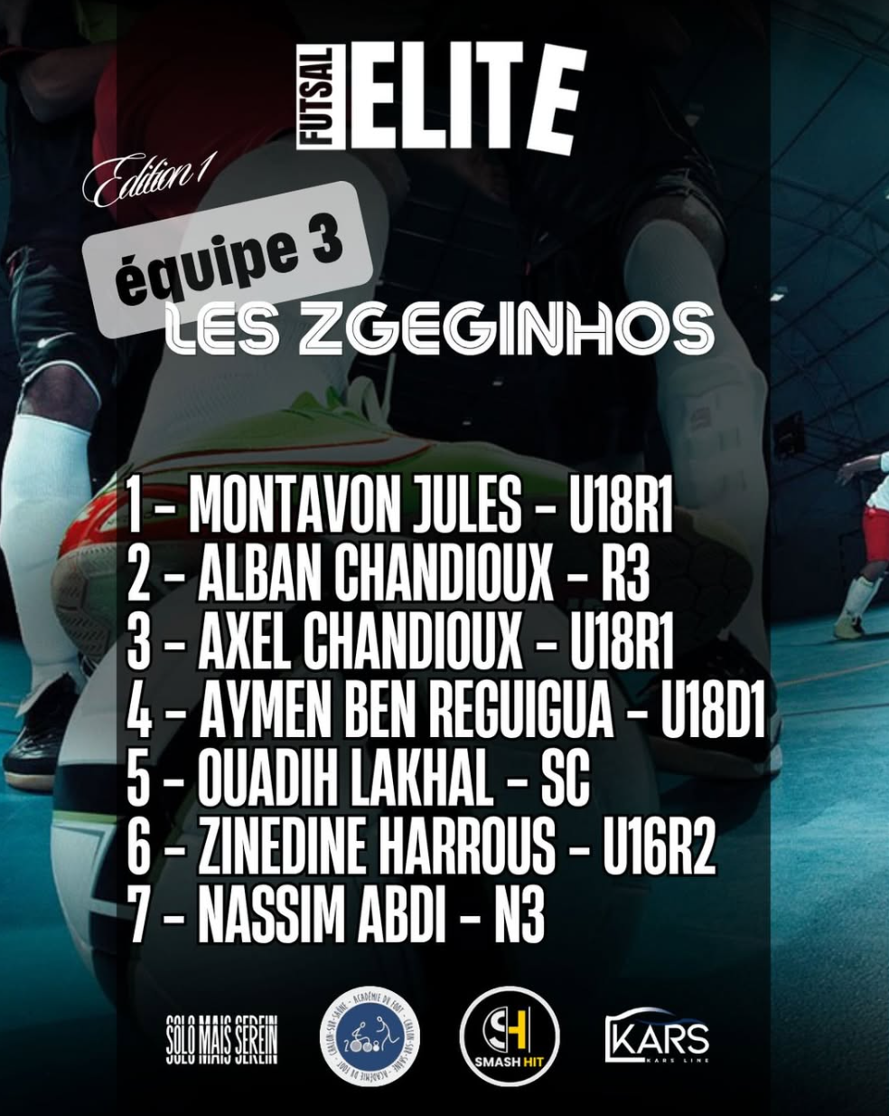 Équipe 3 Les Zgeginhos