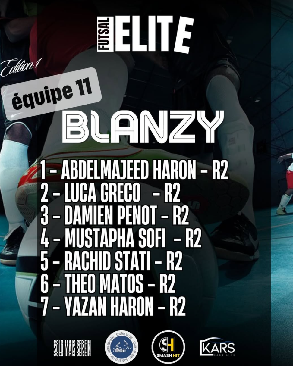 Équipe 11 Blanzy