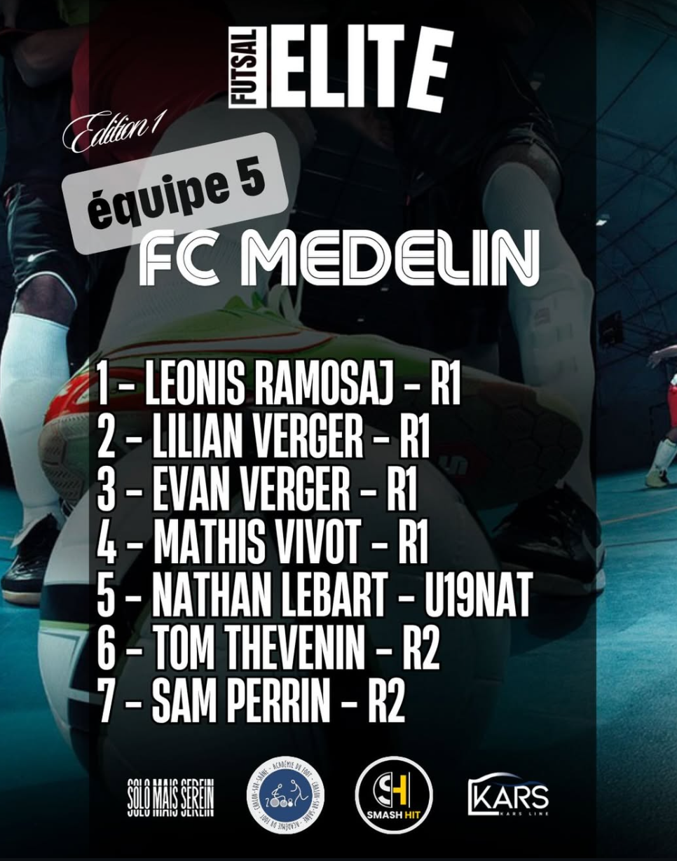 Équipe 5 FC Medelin